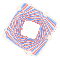 Geometry Spiral Sticker by subtlestrokes