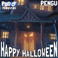 Trick Or Treat Halloween GIF by Pudgy Penguins