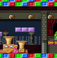Princess Peach Frog GIF