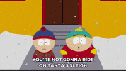 eric cartman snow GIF by South Park 