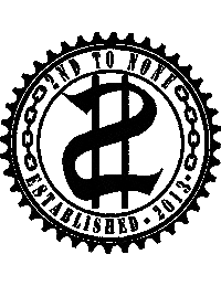 2ndtononeco logo 2nd to none black and white logo 2ndtonone Sticker