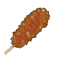 Street Food Love Sticker