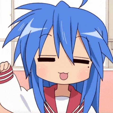 Lucky Star Konata Izumi GIF