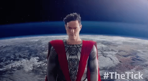 flying brendan hines GIF by The Tick
