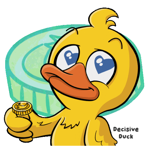 Duck Flipping Sticker by VeeFriends