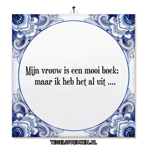 Genieten Ondersteuning Sticker by Tegelspreuken.nl