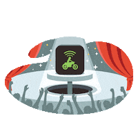 let's go love Sticker by GO-JEK