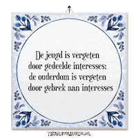 Humor Wijsheid Sticker by Tegelspreuken.nl