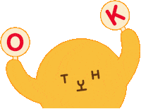 Character Yes Sticker
