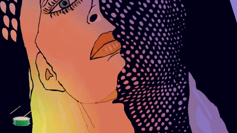 Evamirror giphyattribution giphybackdropmaker nico velvet GIF