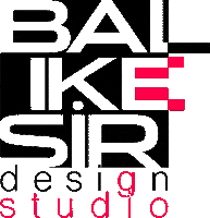 BalikesirDesignStudio pink design studio turkey Sticker