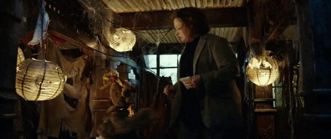 knock out punch GIF by The Happytime Murders