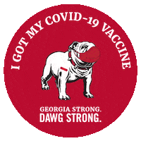 Vaccine Uga Sticker by University of Georgia