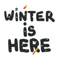 Snow Coming Sticker