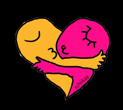 schiikaa giphygifmaker love kiss kissing GIF