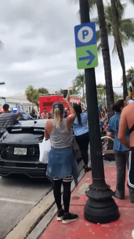 Argentina Fans Celebrate World Cup Win in Miami 