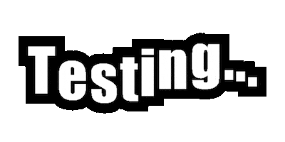 Yukoyukoting test word testing firsttry Sticker