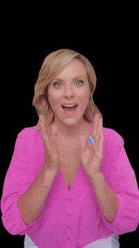 kerryhbarrett happy smile clapping smiling GIF