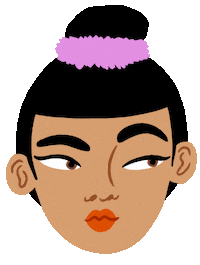 Girl Woman Sticker by Bodil Jane