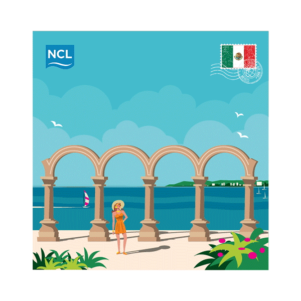 Puerto Vallarta Cabo GIF by Norwegian Cruise Line
