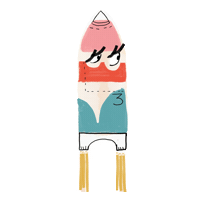 Space Stars Sticker by Nijdam