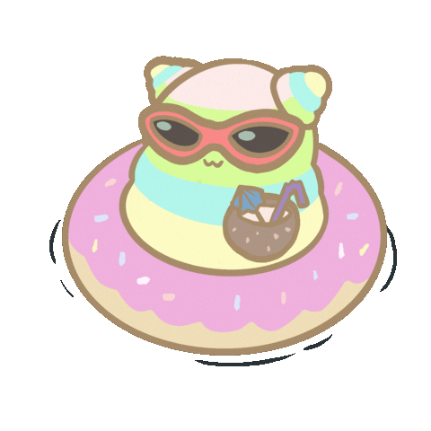 Chill Floating Sticker