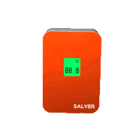 salverindia india orange corona product Sticker