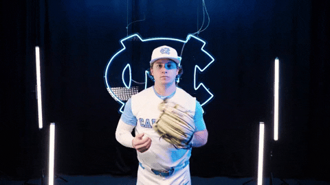 North Carolina Baseball GIF by UNC Tar Heels