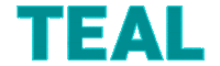 Teal Sticker by The Everyday