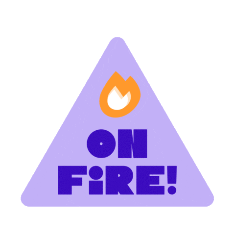 Fire Motivation Sticker by Gymlib