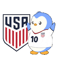 United States Football Sticker by Pudgy Penguins