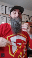 Guinness World Record Breaker Manages to Fit 110 Candy Canes in Beard