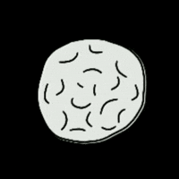 Luna Ilustracion Digital GIF