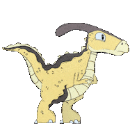Jurassic Park Dinosaur Sticker