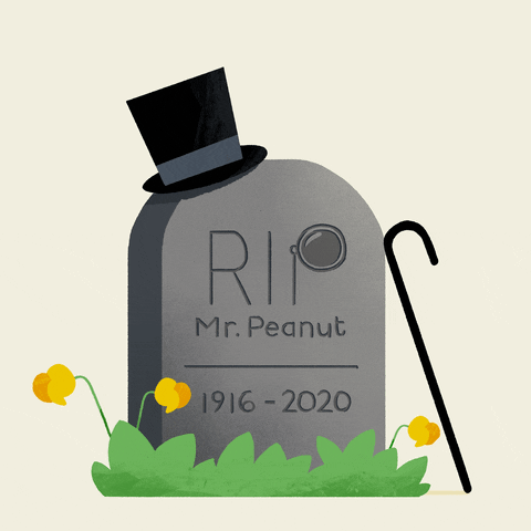 Mr Peanut Rip GIF by Bare Tree Media