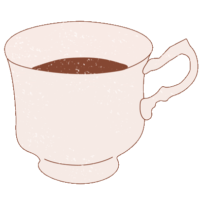 Cup Of Tea Coffee Sticker
