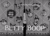 black and white hello GIF by Fleischer Studios