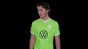 Look Here Reaction GIF by VfL Wolfsburg