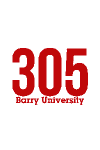 Miami Barry Sticker by GoBarryBucs