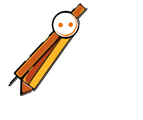 Drawing Measuring Sticker by VOLTUS