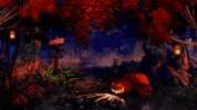 Haunted House Halloween GIF