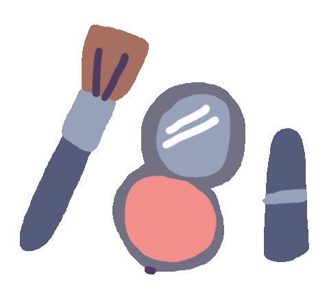 Make Up Beauty Sticker by Sara Maese