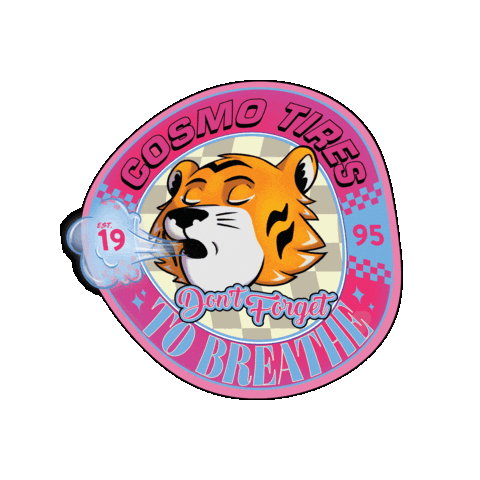 Dont Forget Mucho Macho Sticker by Cosmo Tires