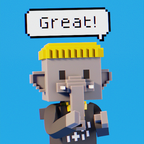 Crypto Good Job GIF by Meebits