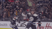 Johnny Gaudreau Celebration GIF by Columbus Blue Jackets