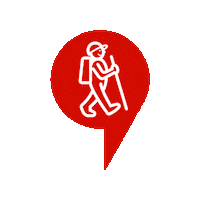 Hiking Sticker by Obwalden Tourismus