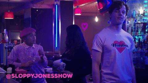 HopToItProductions giphygifmaker hot kiss sexy GIF