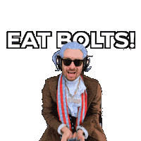 Robot Man Clanker Sticker