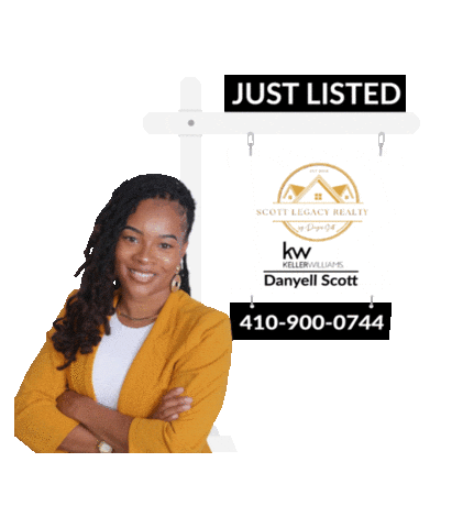 Danyell Scott Sticker by Danyell Sells