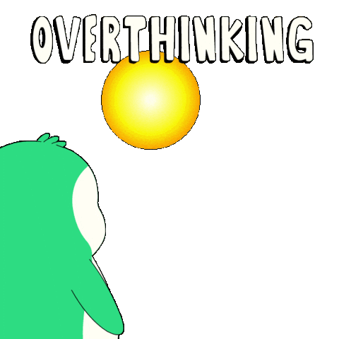 Sun Think Sticker by Abster